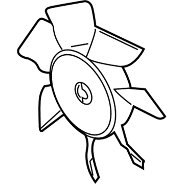 Volvo V40 Radiator fan - 3345745