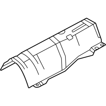 Volvo V60 Cross Country Exhaust Heat Shield - 31469578