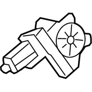Volvo V60 Window Motor - 31253064