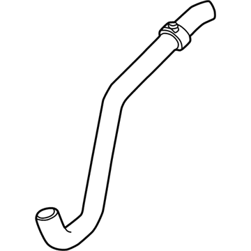Volvo S40 Coolant Reservoir Hose - 30741660