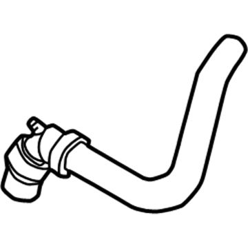 Volvo S40 Coolant Reservoir Hose - 30822040