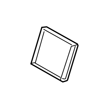 Volvo 32226536 Heater Core Seal 32226536 Volvo Heater Core Seal Illustration 1 of 1