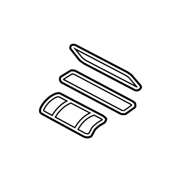 Volvo 31694295 Air Inlet Seal Kit 31694295 Volvo Air Inlet Seal Kit Illustration 1 of 1