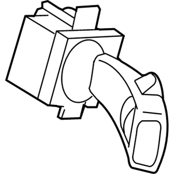 Volvo S60 Windshield Wiper Switch - 31456038