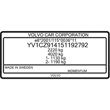Volvo 31352301