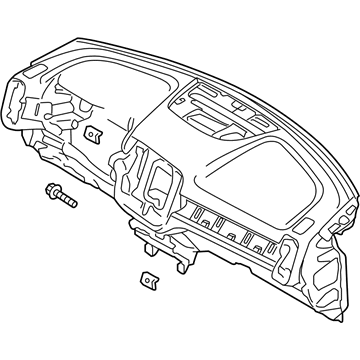 Volvo EC40 Instrument Cluster - 31442543