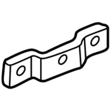 Volvo 9182296 Front Bracket, Driver Side 9182296 Volvo Front Bracket, Driver Side Illustration 1 of 1