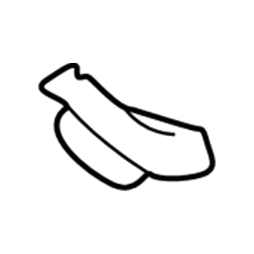 Volvo 9196541 Pull Handle, Gray, Driver Side 9196541 Volvo Pull Handle, Gray, Driver Side Illustration 1 of 1