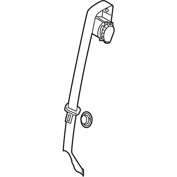 Volvo 32149676 Seat Belt 32149676 Volvo Seat Belt Illustration 1 of 1