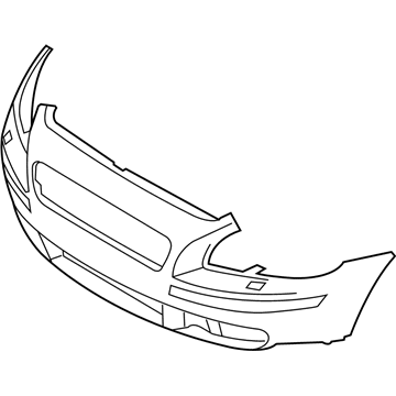 Volvo C70 Bumper Cover - 39860899