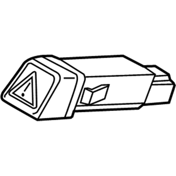 Volvo S60 Hazard Warning Switch - 9123681
