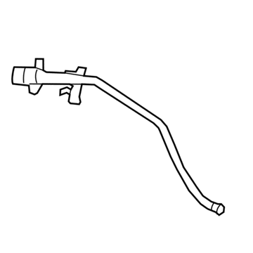 Volvo 32317455 Filler Pipe 32317455 Volvo Filler Pipe Illustration 1 of 1