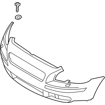 Volvo Bumper Cover - 39892823
