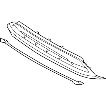 Volvo S60 Cross Country Grille - 31408990
