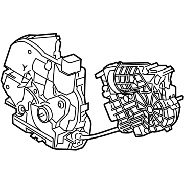 Volvo XC70 Tailgate Lock - 31276956