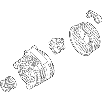 Volvo C70 Alternator - 8251071