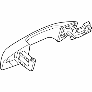 80010825 Volvo Handle Illustration 1 of 1