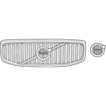 Volvo XC60 Grille - 32337403