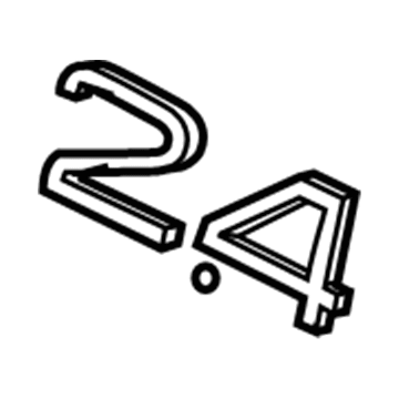Volvo V70 Emblem - 9447712