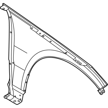 Volvo EX90 Fender - 32318883