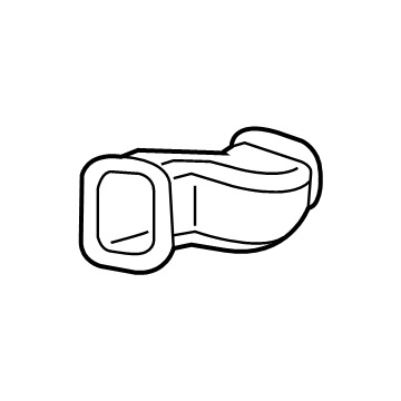 Volvo 31474810 Air Inlet Duct 31474810 Volvo Air Inlet Duct Illustration 1 of 1