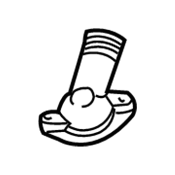Volvo S40 Coolant Reservoir Hose - 3531391