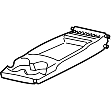 Volvo 30648776 Armrest 30648776 Volvo Armrest Illustration 1 of 1