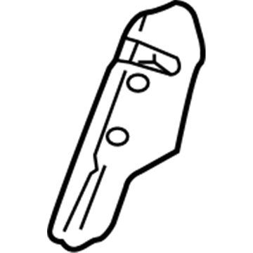 Volvo 30615880 Side Frame, Passenger Side 30615880 Volvo Side Frame, Passenger Side Illustration 1 of 1