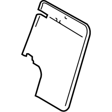 Volvo 39978733 Mat, Black, Passenger Side 39978733 Volvo Mat, Black, Passenger Side Illustration 1 of 1
