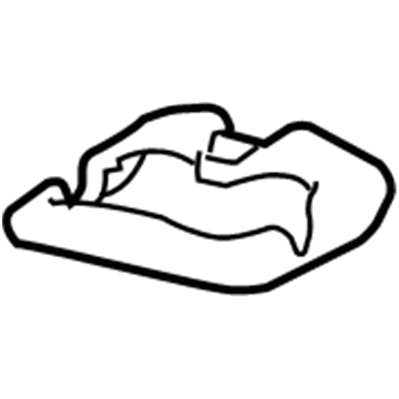 Volvo 30648782 Armrest Case 30648782 Volvo Armrest Case Illustration 1 of 1