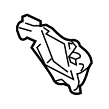 Volvo 8621266 Crash Pad, Passenger Side 8621266 Volvo Crash Pad, Passenger Side Illustration 1 of 1