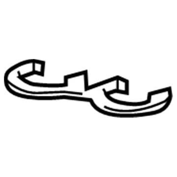 Volvo 30648777 Armrest Insert, Rubber 30648777 Volvo Armrest Insert, Rubber Illustration 1 of 1