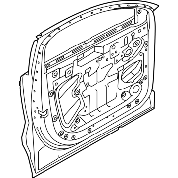80036553 Volvo Front Door Illustration 1 of 1