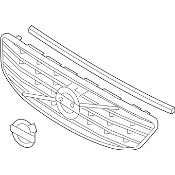Volvo XC60 Grille - 31425885
