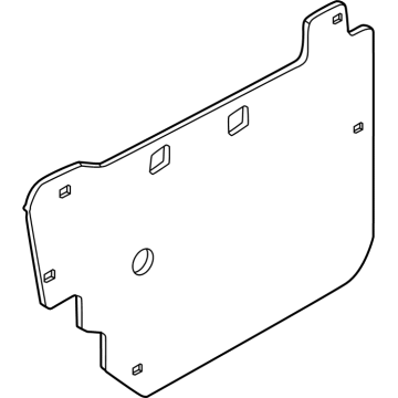 Volvo 80011312 Sound Absorber 80011312 Volvo Sound Absorber Illustration 1 of 1
