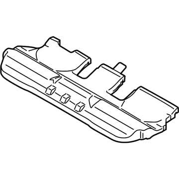 Volvo 30767988 Cushion Frame 30767988 Volvo Cushion Frame Illustration 1 of 1