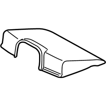 30767972 Volvo Seat Base Illustration 1 of 1