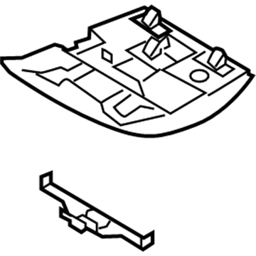 Volvo 31305340 Lamp Housing 31305340 Volvo Lamp Housing Illustration 1 of 1