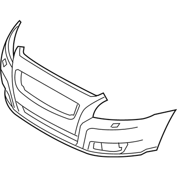 Volvo V50 Bumper Cover - 39852648