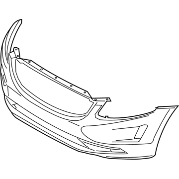 Volvo XC60 Bumper Cover - 39821547