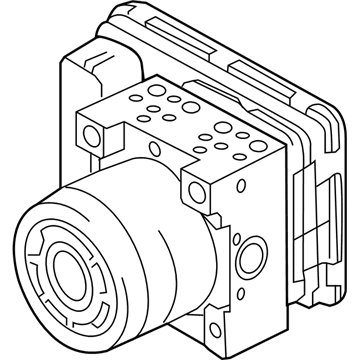 Volvo ABS Pump And Motor Assembly - 31680105