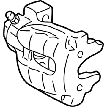 Volvo S60 Brake Caliper Bracket - 36000729