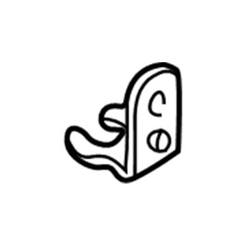 Volvo 30639433 ABS Sensor Bracket 30639433 Volvo ABS Sensor Bracket Illustration 1 of 1