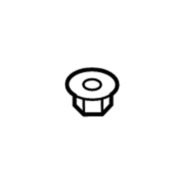 980740 Volvo Plate Nut, Plastic Illustration 1 of 1
