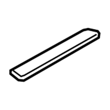 Volvo 31479070 Rear Sill Plate Insert 31479070 Volvo Rear Sill Plate Insert Illustration 1 of 1