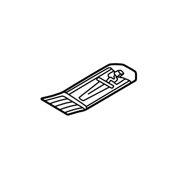 Volvo 80010157 RUBBER MAT 80010157 Volvo RUBBER MAT Illustration 1 of 1