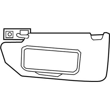 Volvo Sun Visor - 39823363