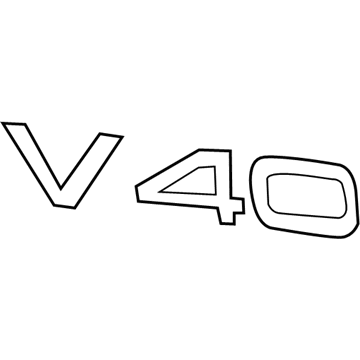 Volvo S40 Emblem - 30632555