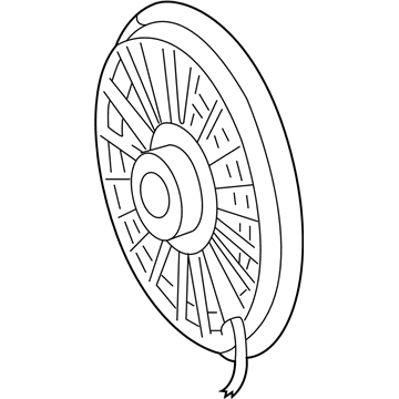 Volvo C70 Radiator fan - 9497929