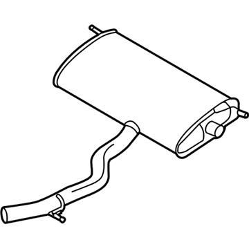 Volvo S90 Exhaust Pipe - 32292042